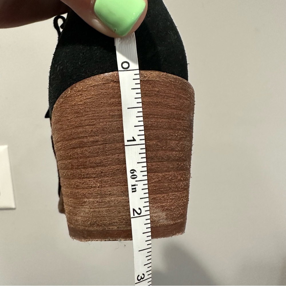 Madewell Janice Black Suede Ankle Boot Size 9 - Picture 9 of 13